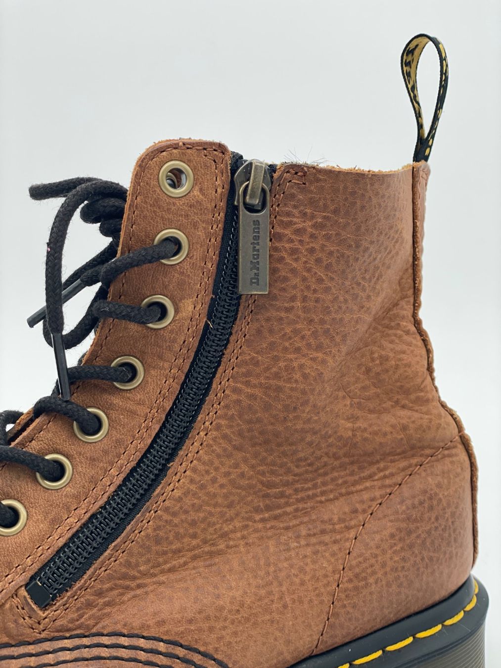 Dr. Martens Scarpe da donna: Dr. Martens Pascal w/Zip Combat Stiefel EU 39 Braun – Usato da Zürich venduto da shoe_shop 5
