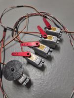 5x Savöx SA-1283SG Digital Servos + Alu-Ruderhörner – 30kg