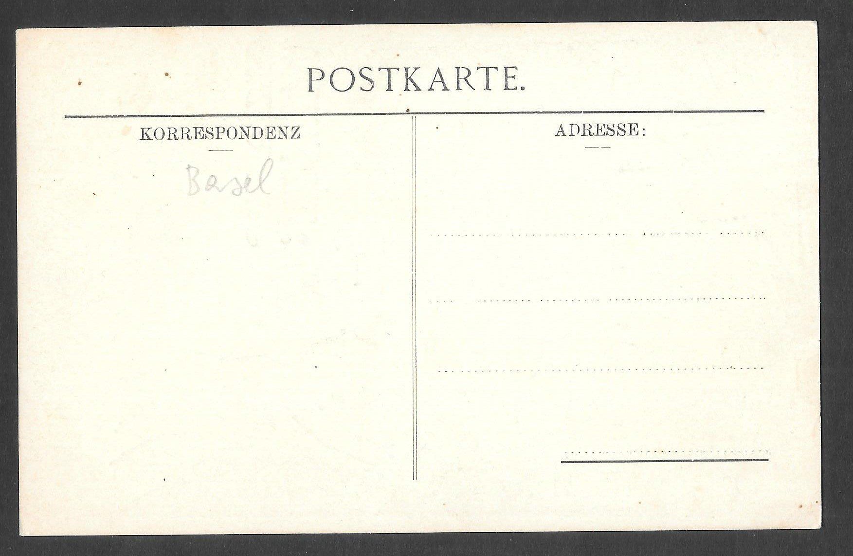 Cartoline postali: Studentenverbindung Zofingia Basel – Usato da Olten venduto da clotaldi 1