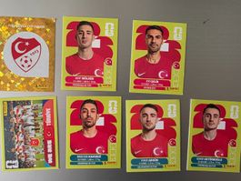 Panini 2026 WM USA TUR Türkei 1, 3, 4, 13, 15, 16, 19