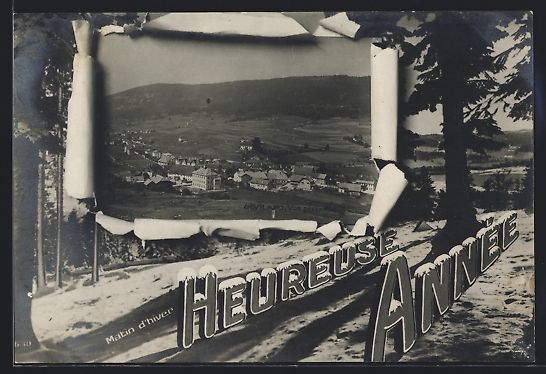 Ansichtskarten: Bevilard, Vue générale, Heureuse Ann – Gebraucht aus Berlin von bartko-reher