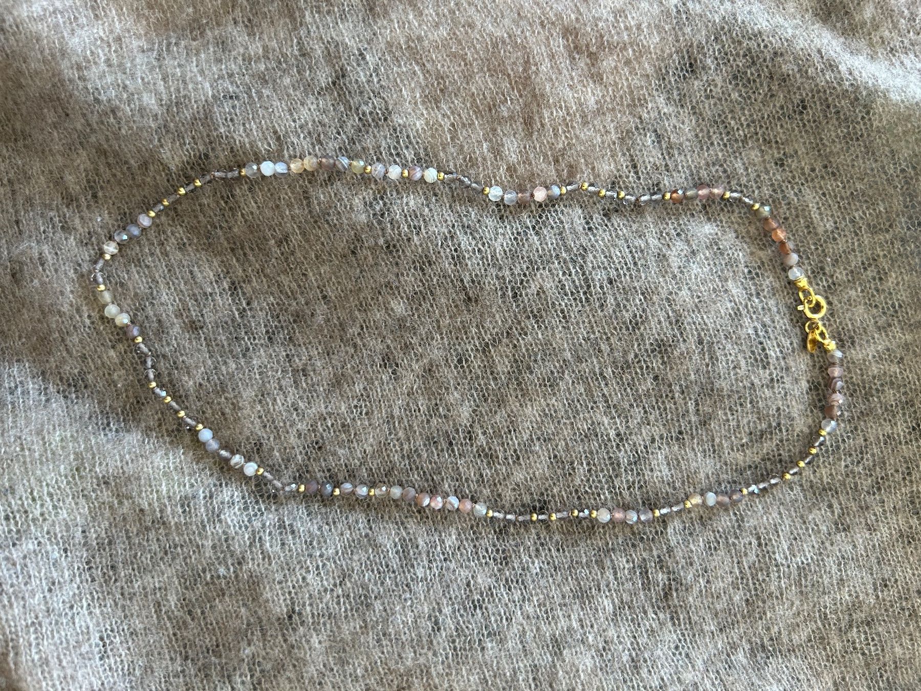 Catenine: kette halbedelsteine von stein an stein – Usato da Wohlen b. Bern venduto da Honeypie 2