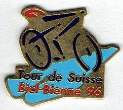 Placchette & Badge: Tour de Suisse Biel-Bienne 96 – Usato da Hinterkappelen venduto da Schampus