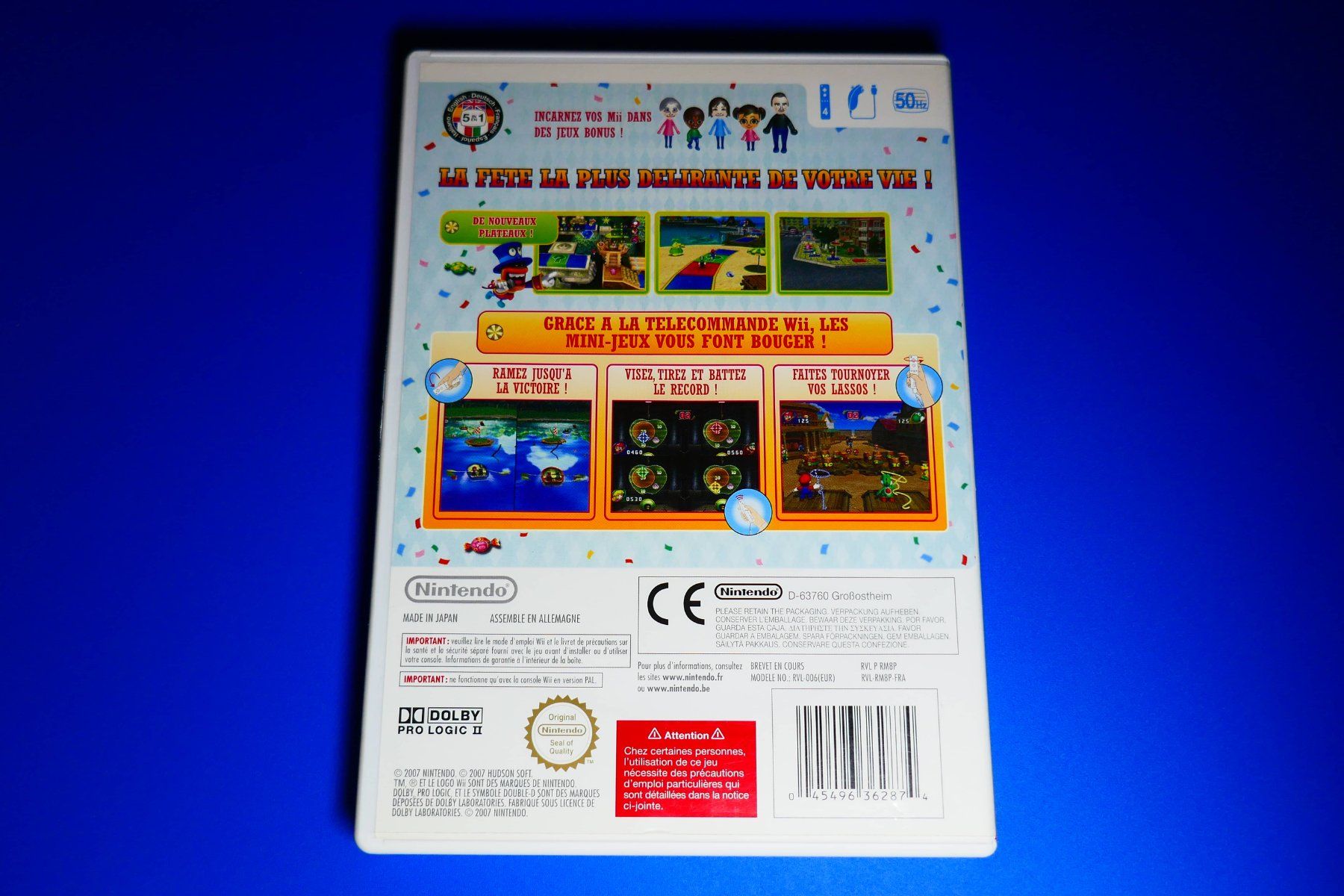 Nintendo Giochi: Mario Party 8 - Nintendo Wii – Usato da Vuarrens venduto da Espace-Retro 2