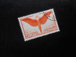 CH  ZNr 11   75C  Flugpost  1924  Z CHF 120