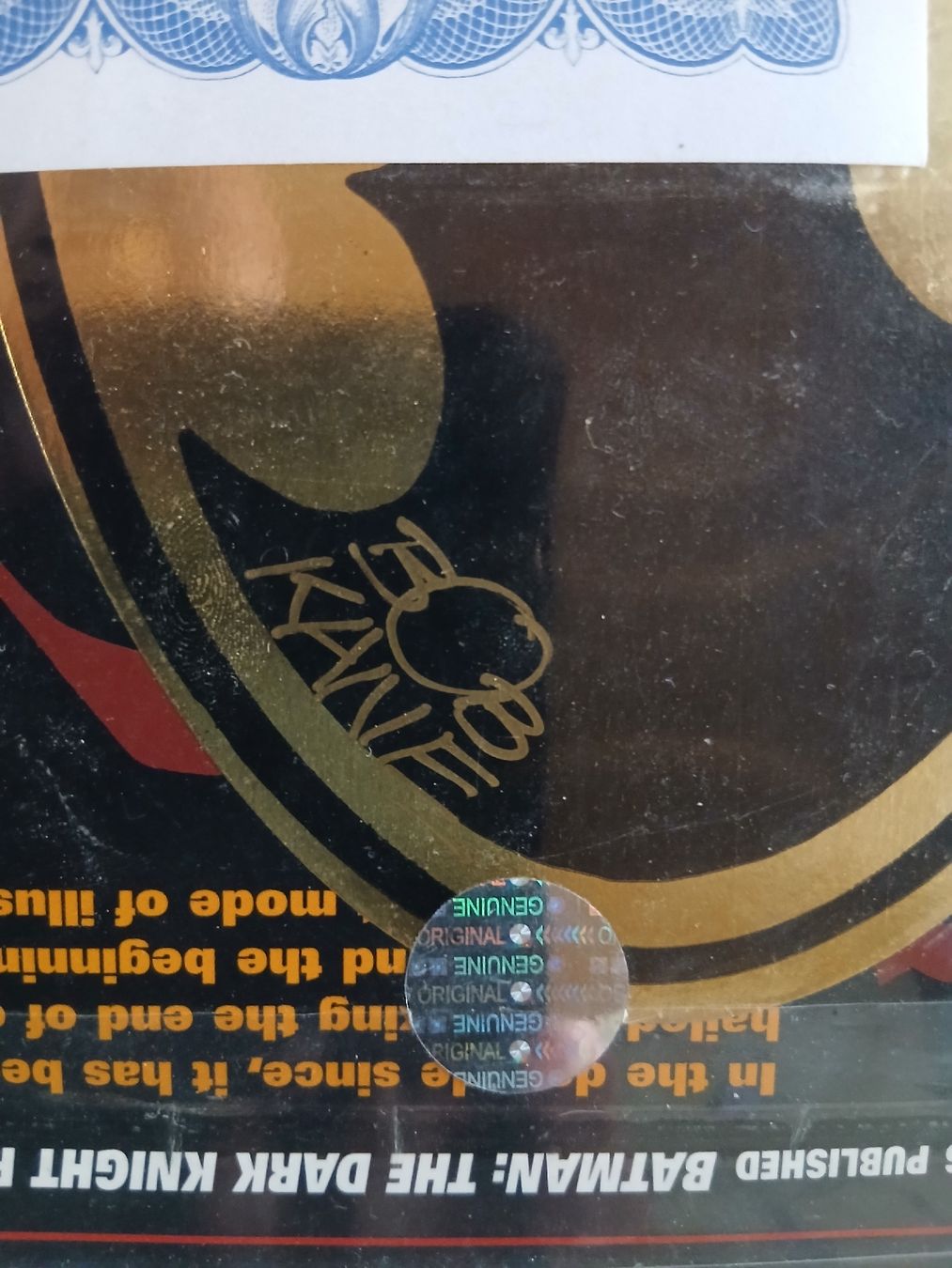 Autographes: Bob Kane Autogramm – D'occasion à Bremgarten AG par pia_8gw8 1