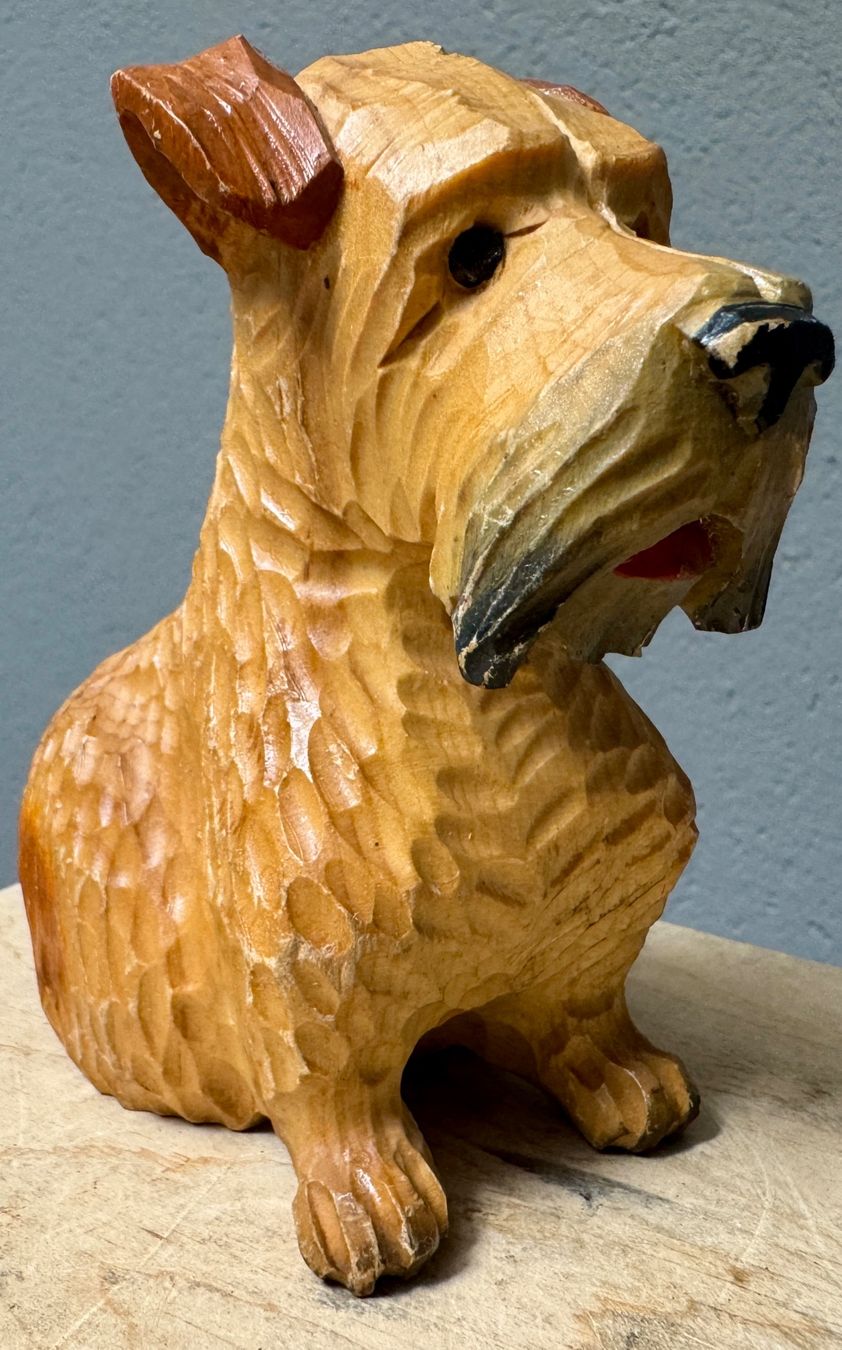 Statuette: Schnitzerei Figur Brienzer Schnitzerei Holz TERRIER 10.5 cm – Usato da Rothrist venduto da Luckywinner 6