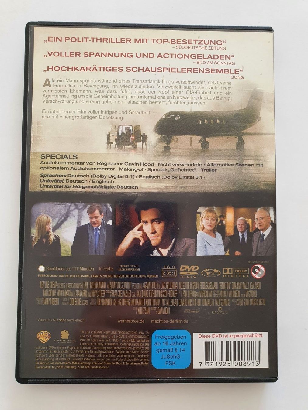 Tutti i DVDs: Machtlos DVD – Usato da Oberdorf BL venduto da BaldenEagle 1