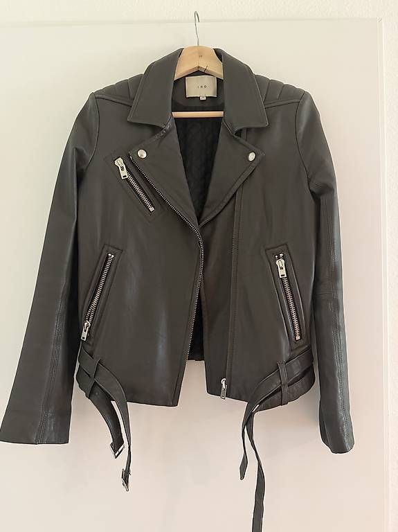 Vestes: IRO Lederjacke Gr. S – D'occasion à Oberwil b. Zug par mic_9ct5 1