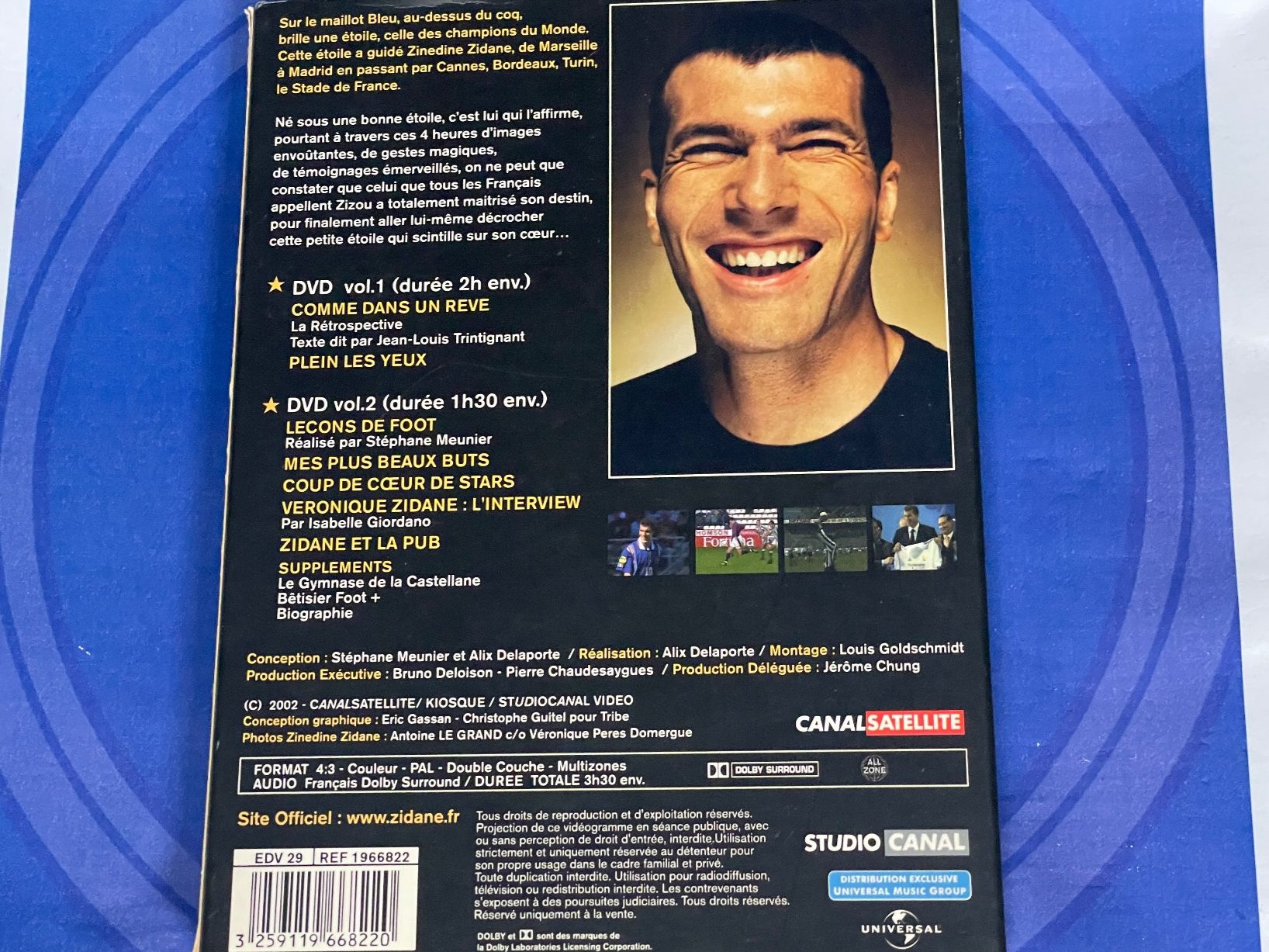 Tutti i DVDs: Zinedine Zidane – Usato da Muri b. Bern venduto da AdidasCollector 2