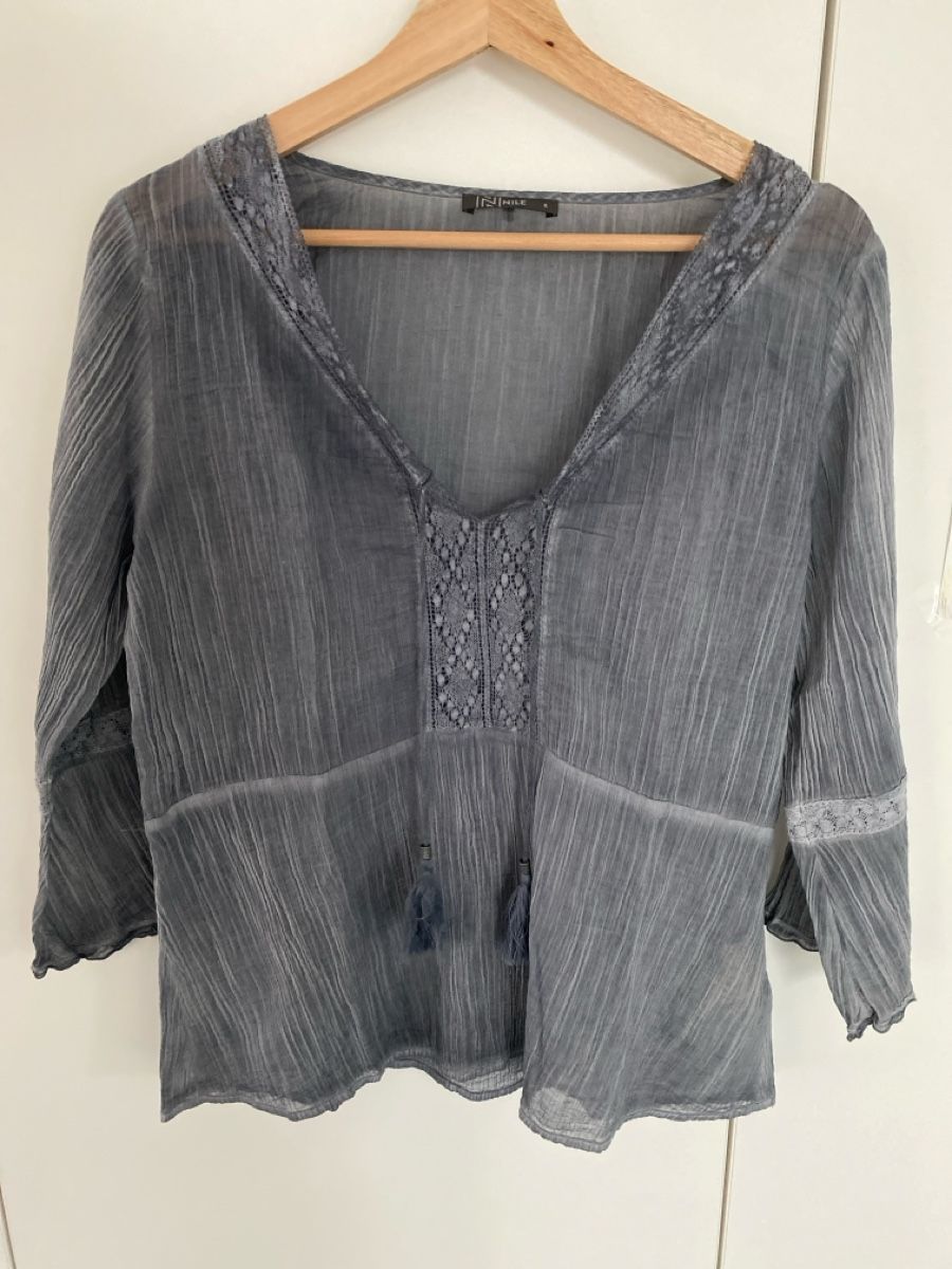Nile Camicette: Schöne Nile Bluse Gr. S NEU – Nuovo (secondo la descrizione) da Muri AG venduto da sonneblueme10