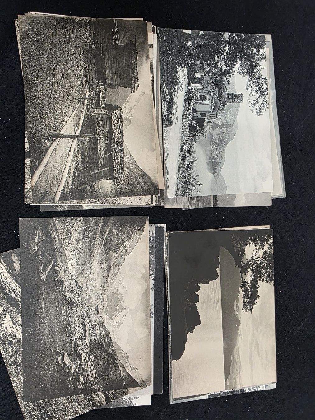 Ansichtskarten: Konvolut alte Mono Ansichtskarten Alpen 1900er ca 30stk – Gebraucht aus Wolfertswil von Antiko 1
