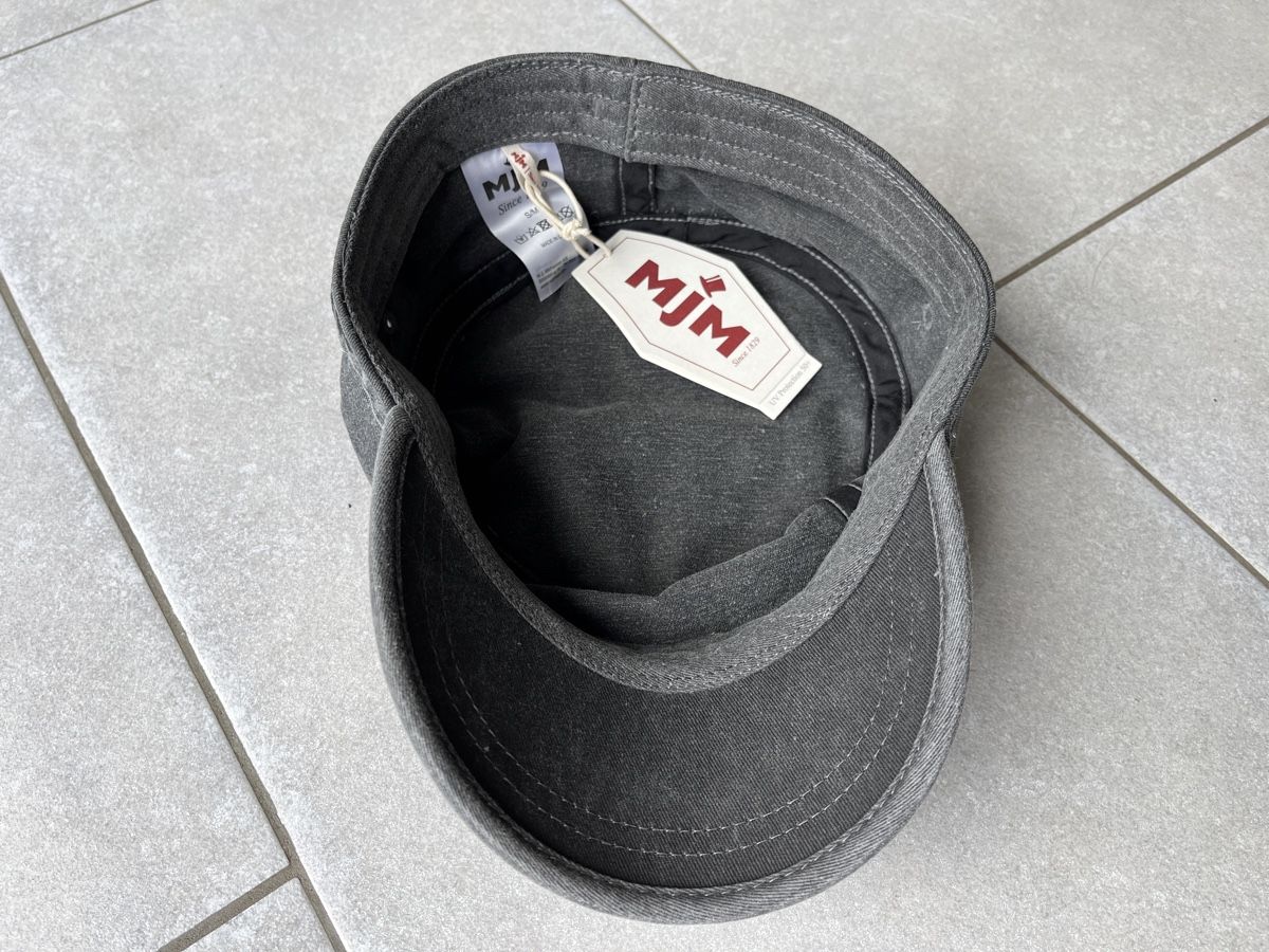 Copricapi, berretti & cappellini: Neue MJM Cap Schwarz Gr. S/M, Army-Style – Nuovo e nell'imballaggio originale da Märwil venduto da Saliman7 4