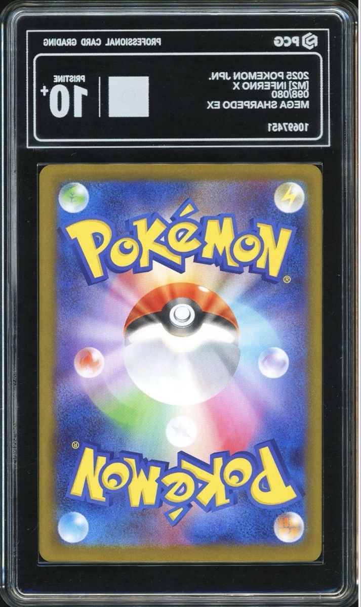 Pokémon Carte collezionabili: Carte Pokémon JPN Mega Sharpedo EX 098/080 PCG Pristine 10+ – Nuovo (secondo la descrizione) da Cudrefin venduto da McMelcarne 1