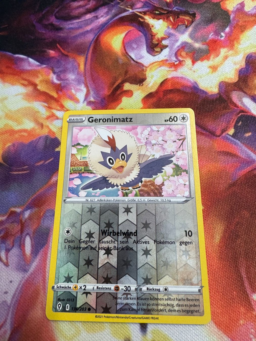 Pokémon Carte collezionabili: Geronimatz (EVS 136) / Reverse Holo / Drachenwandel – Nuovo (secondo la descrizione) da Bülach venduto da CherryBlu