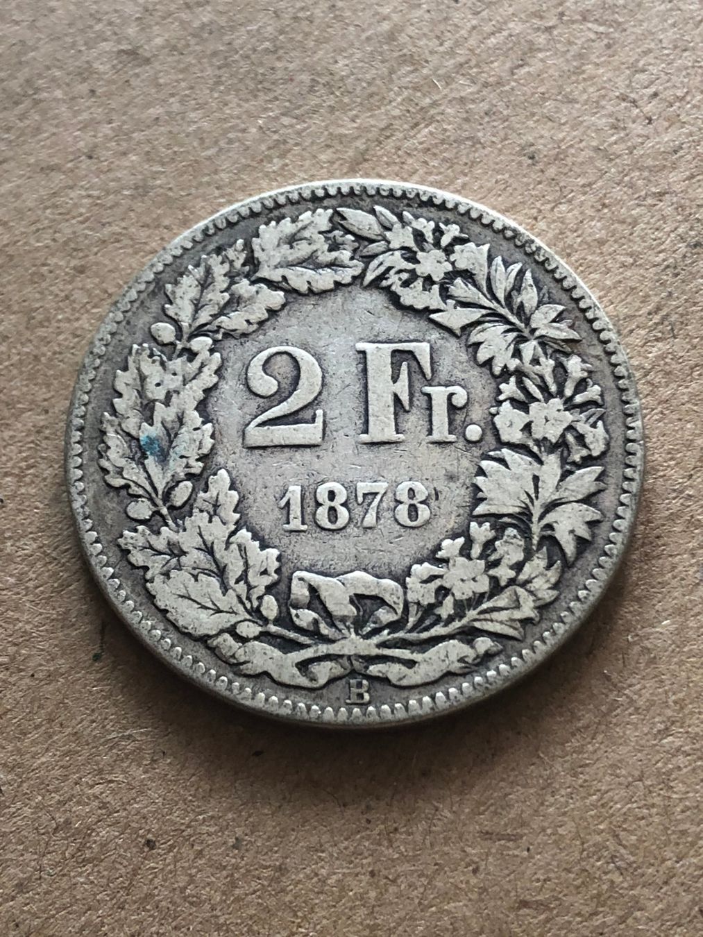 Tutti le monete: 2 Fr. 1878 – Usato da Schötz venduto da Odpa