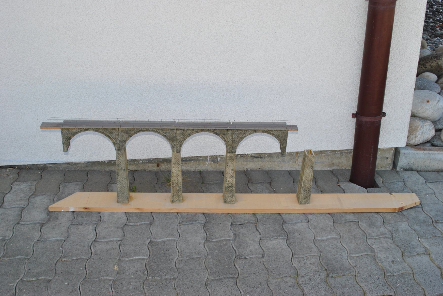 Modellini di ferrovie: Eigenbau Brücke (PDB028) – Usato da Aarwangen venduto da Bahnsupport