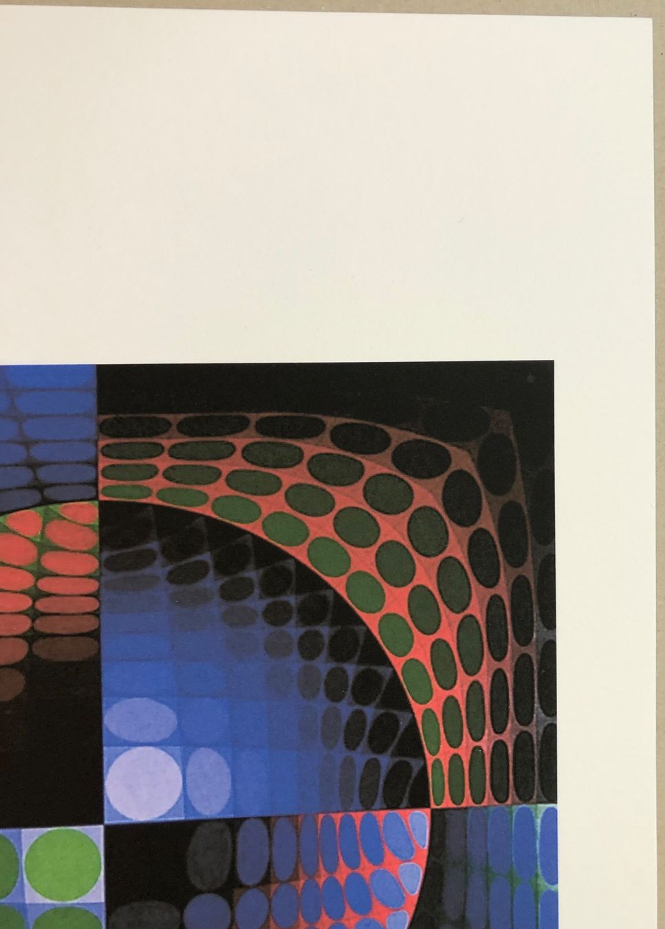 Gemälde: Vasarely: Untitled 40/500 – Neu (gemäss Beschreibung) aus Meilen von Smgdesign 4