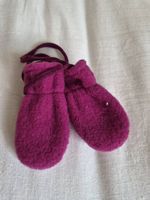 Wolle Baby Handschuhe Pur Pur. Gr. 0