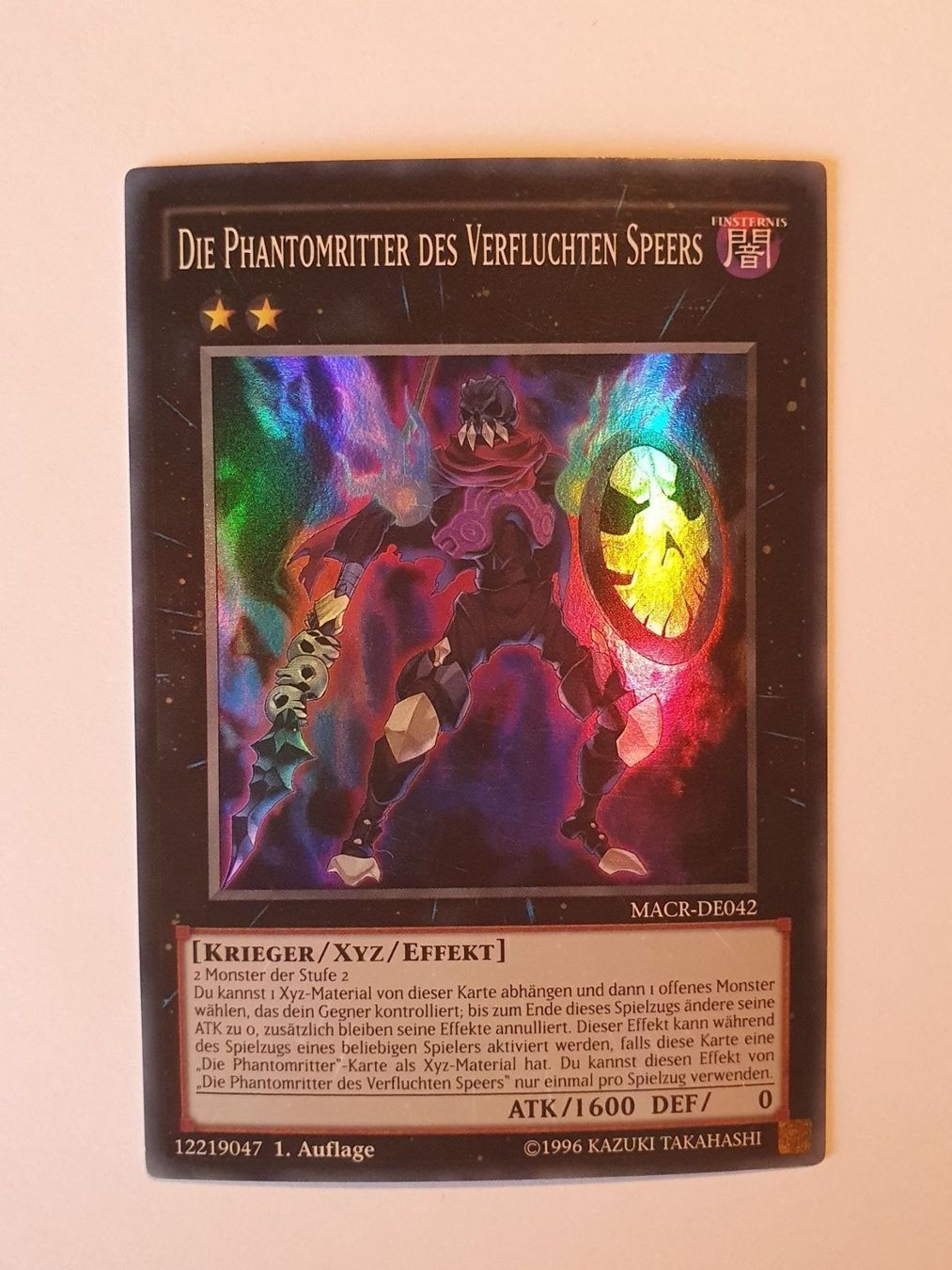 Yugioh Cartes à collectionner: Yugioh Phantomritter verfluchten Speer – D'occasion à Oberdorf BL par BaldenEagle