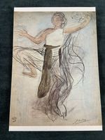 Auguste Rodin Postkarte Danseuse Cambodgienne 