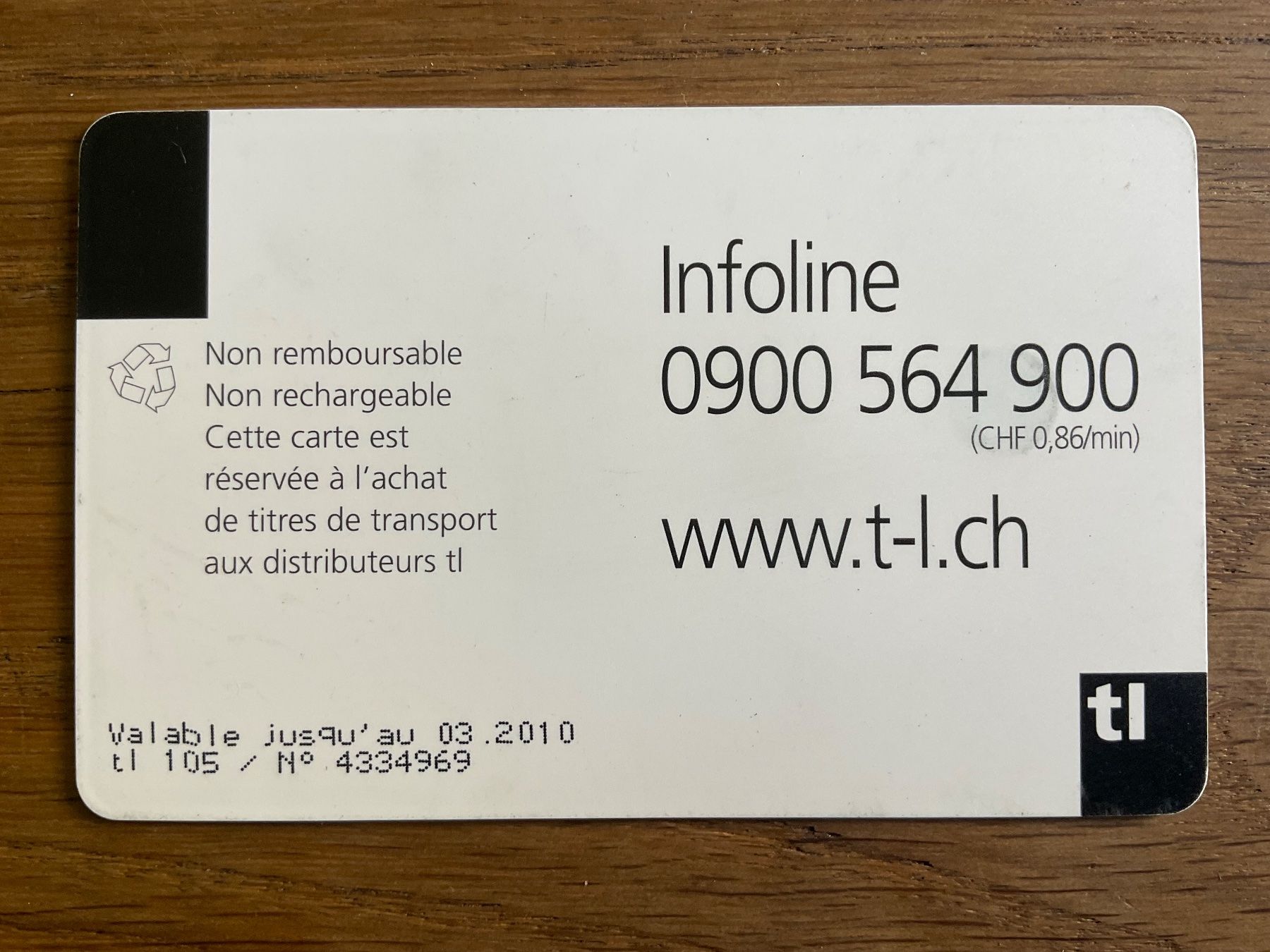 Schede telefoniche: Galaxy Transport Karte – Usato da Zürich venduto da Tolima194 1