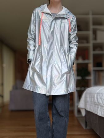 HOLOGRAM REGENMANTEL/WINDBREAKER