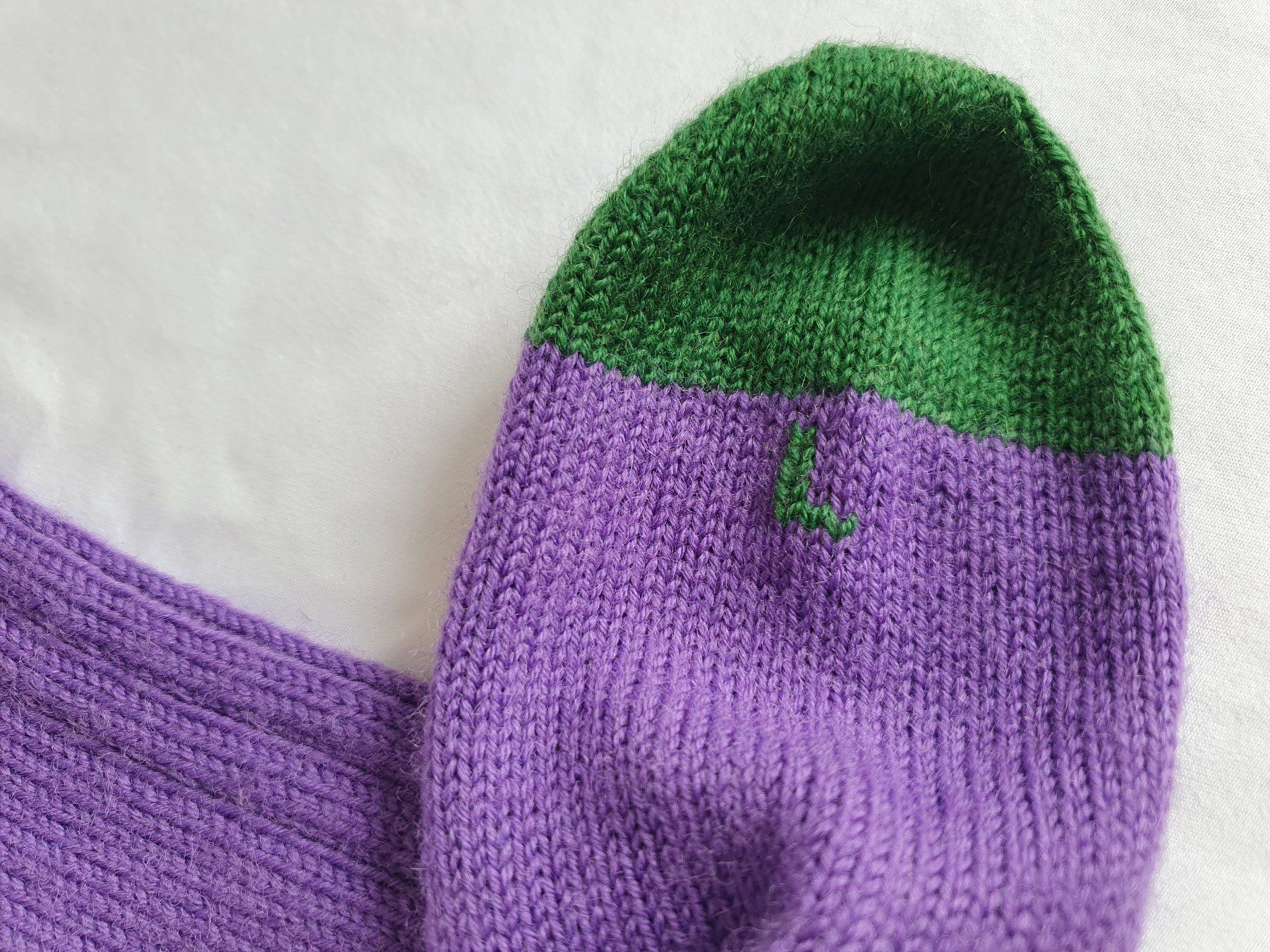 Calze: Handgestrickte Socken, Gr. 36/37, Wollsocken, Geschenk – Nuovo e nell'imballaggio originale da Neunkirch venduto da Sandramay 3
