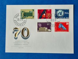 Ersttagsbrief Sonderpostmarken 1970 Ausgabetag 26.2.1970