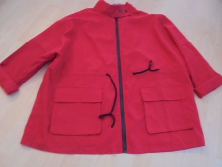 Jacke rot Gr. 52/54 für Sommer