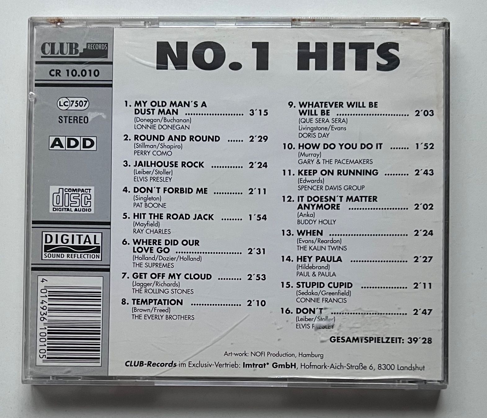 CD: No. 1 Hits (Oldies) / Verschiedene Interpreten – Usato da Näfels venduto da rottabi 1