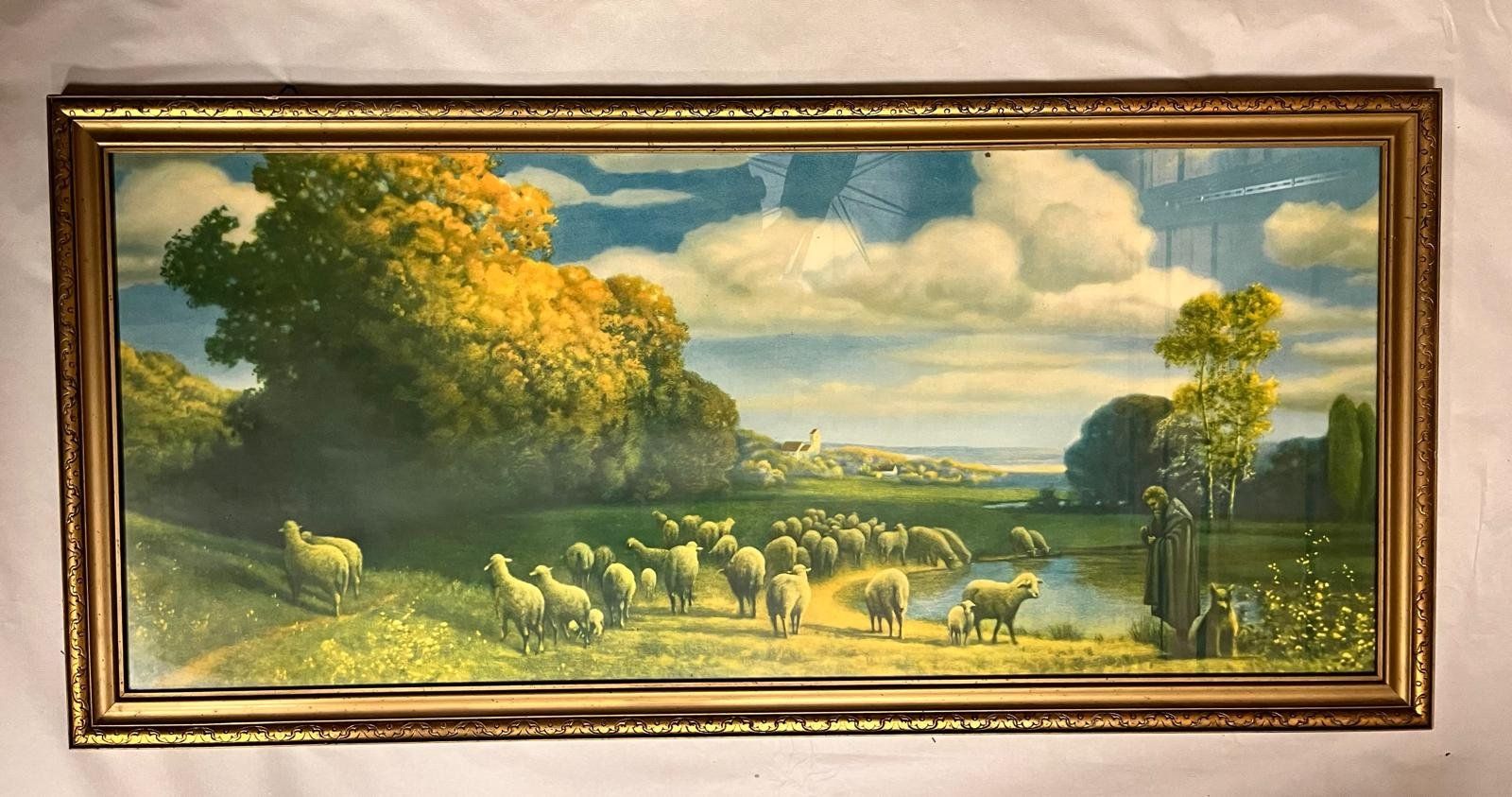 Tableaux: BILD "Abendläuten" – D'occasion à Brislach par Ptherwil