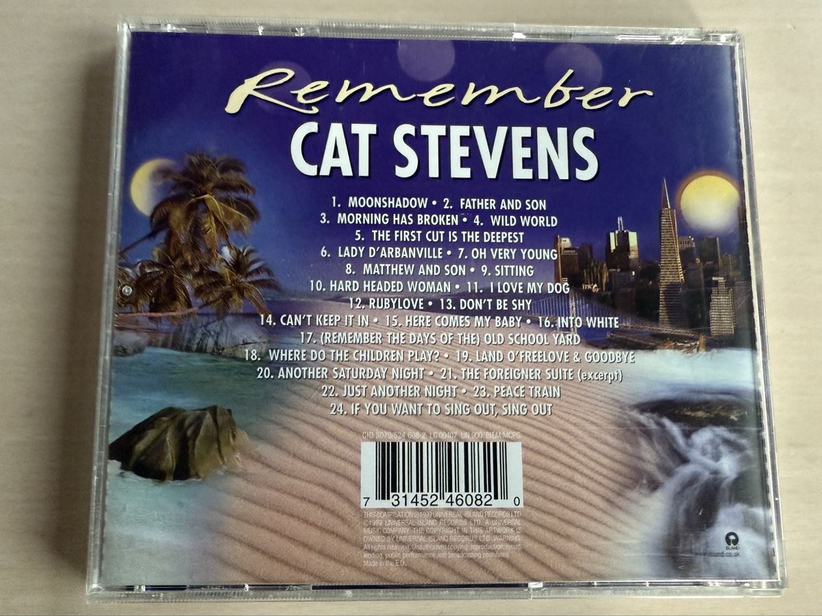 CDs: Cat Stevens - Remember - The Ultimate Collection CD – Gebraucht aus Oberried Brienz von Chyara 1