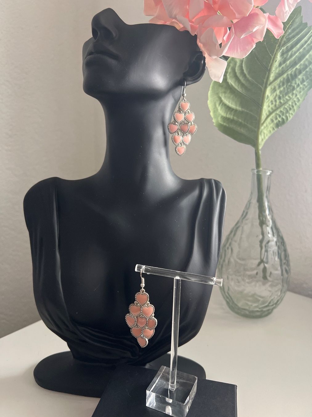 Orecchini pendenti & Orecchini a lobo: Schöne Herz Ohrringe – Usato da Seon venduto da Sunny-Schmuck78