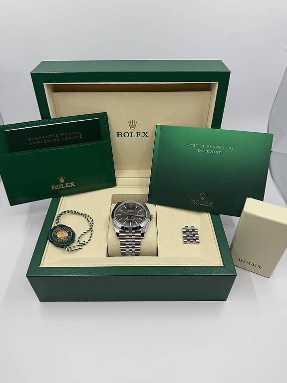 Rolex Orologi: Rolex Datejust 41 Rhodium Full Set Ref. 126300 – Usato da Galmiz venduto da DucatiDriver 3