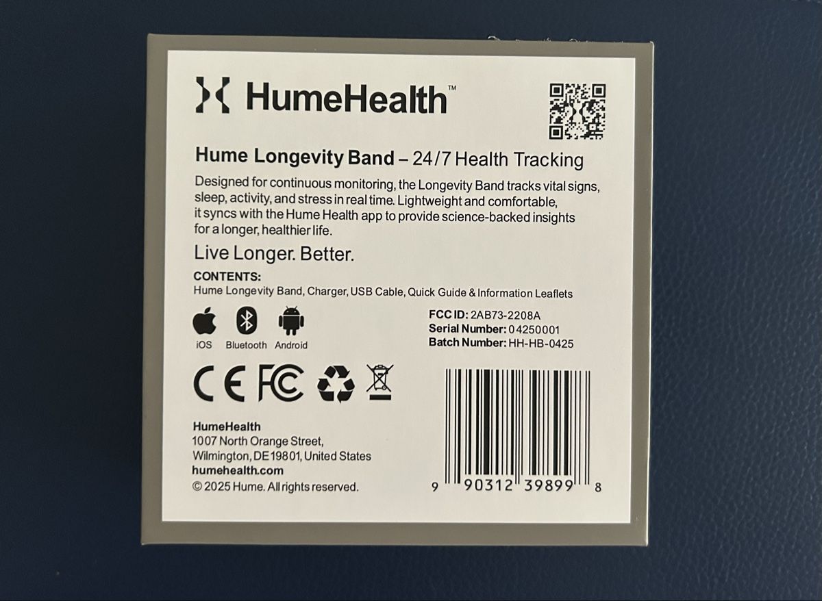 Bracciali & Braccialetti: Hume Longevity Band Health Tracker – Usato da Stadel venduto da Cpumuckl 3