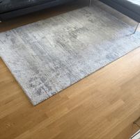 Grosser Wohnzimmerteppich Grau / Beige