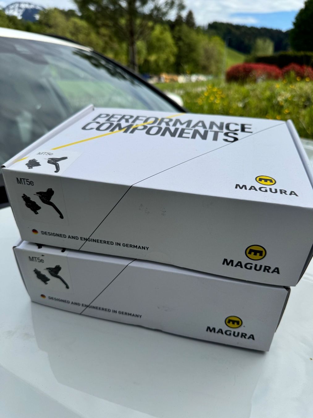 Magura Pezzi di ricambio: 2 x Magura MT5e full set, NEU – Nuovo e nell'imballaggio originale da Remaufens venduto da Initiale5 5