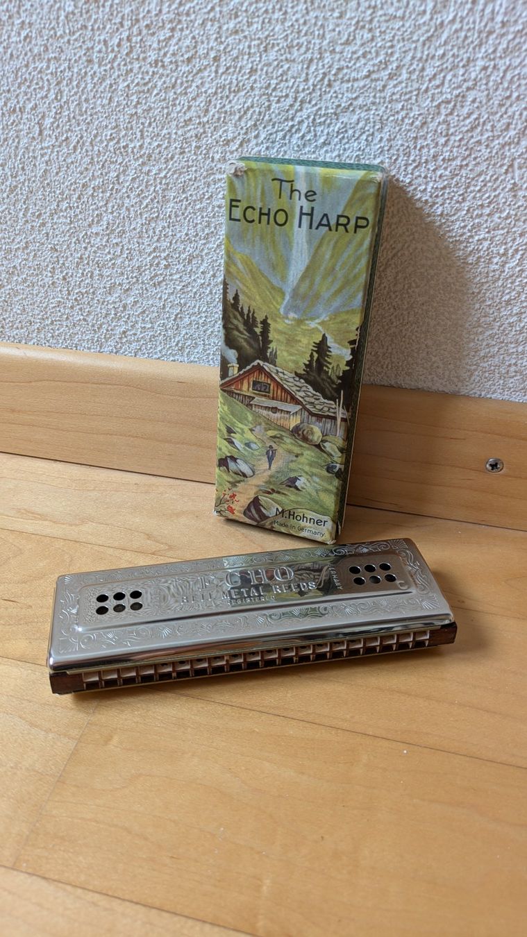 Hohner Strumenti musicali: Mundharmonika – Usato da Münsingen venduto da Schnarchler 1
