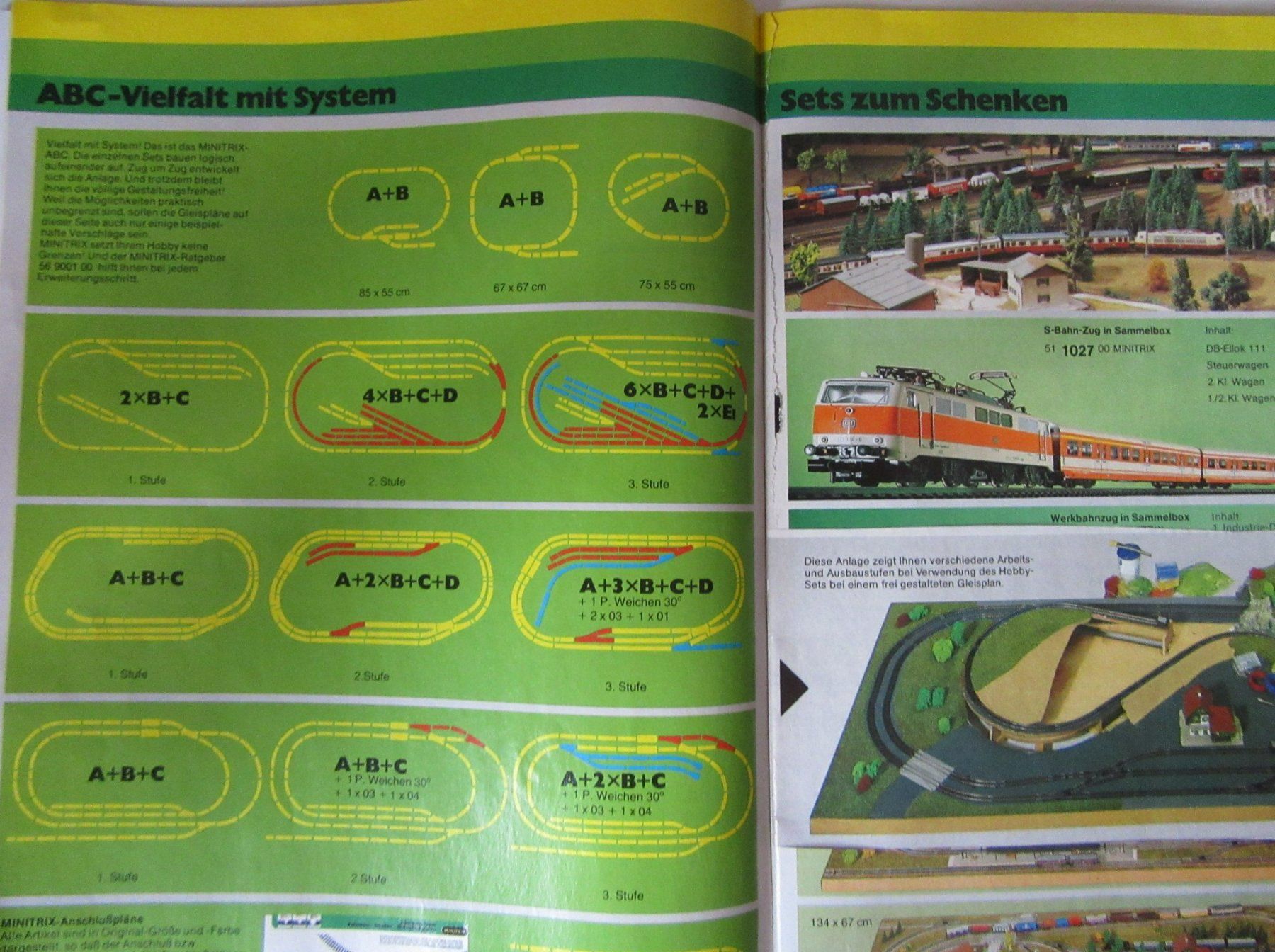 Trix Modellini di ferrovie: TRIX Gesamt-Katalog 82/83 Trix HO – Usato da Rüdtligen venduto da Carfield04 7