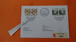 LUCHSINGEN/GL R-Brief Letzttag Werbestempel !! 19.6.93  15