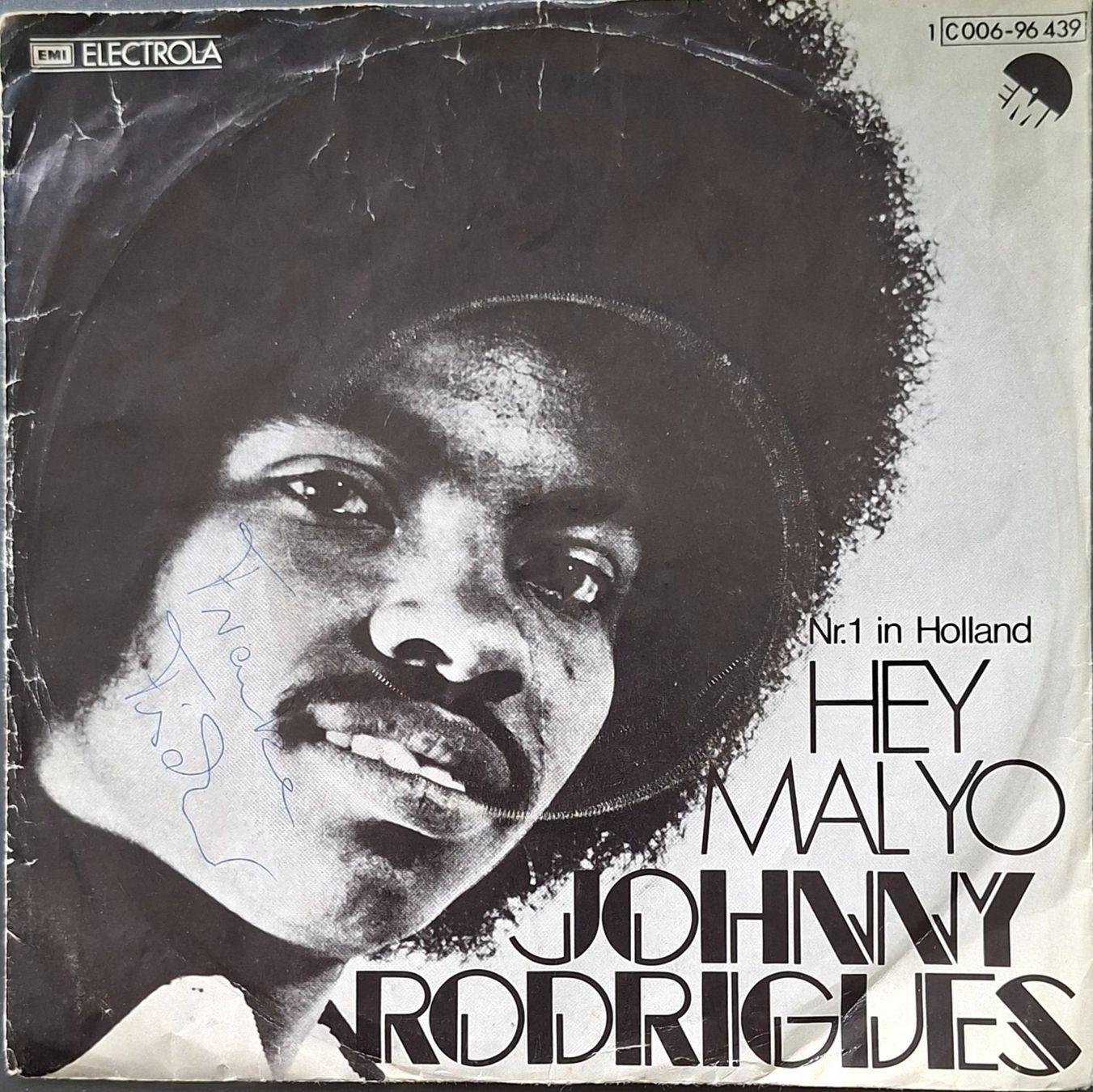 Dischi in vinile: Vinyl-Single Johnny Rodrigues - Hey Mal Yo – Usato da Langenthal venduto da Modo39