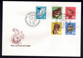 Pro Juventute 1966 FDC