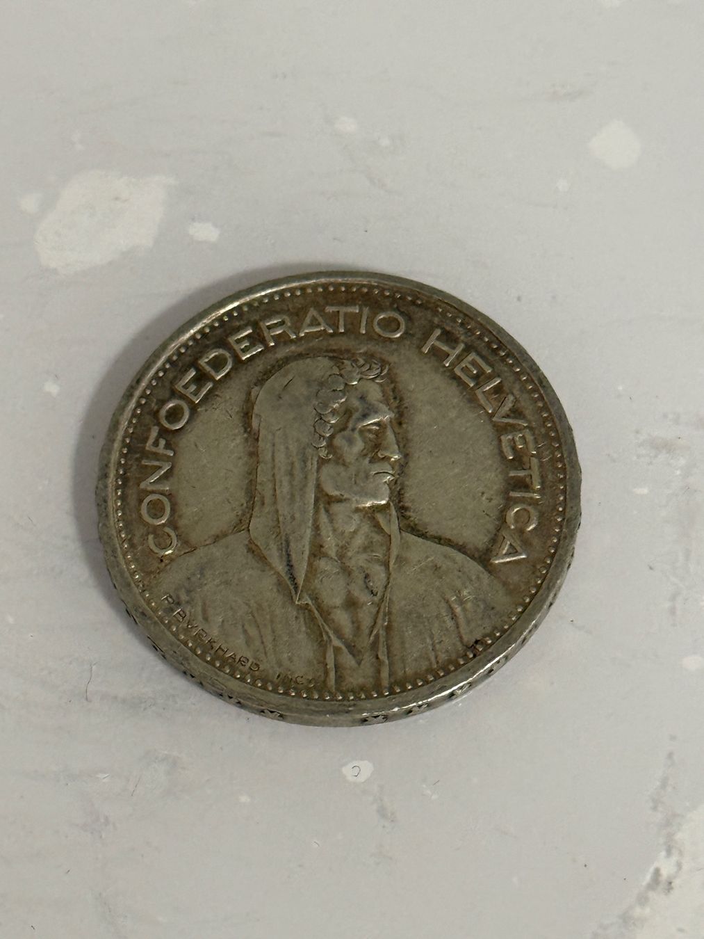Toutes les monnaies: 5 Franken 1954  Silber – D'occasion à Wallisellen par SWISS_SILVER1
