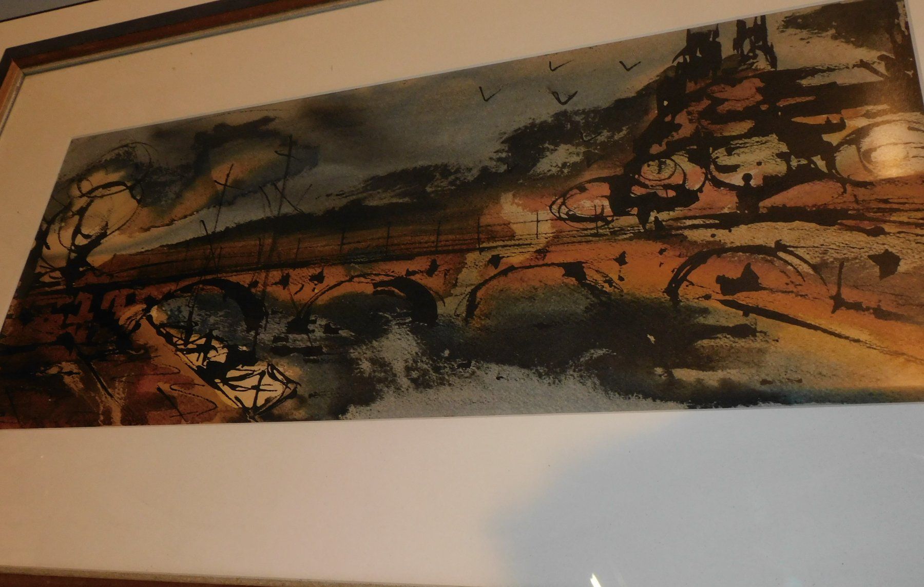 Dipinti: Kunst Gemälde abstraktes grosses Bild   80 x 51 cm – Usato da Sursee venduto da 76 7