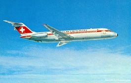 Swissair - DC 9-32 + ca. 1970