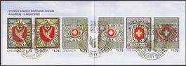 1843-2018, 175 J. CH-Briefmarken, limitierte Auflage GRENADA