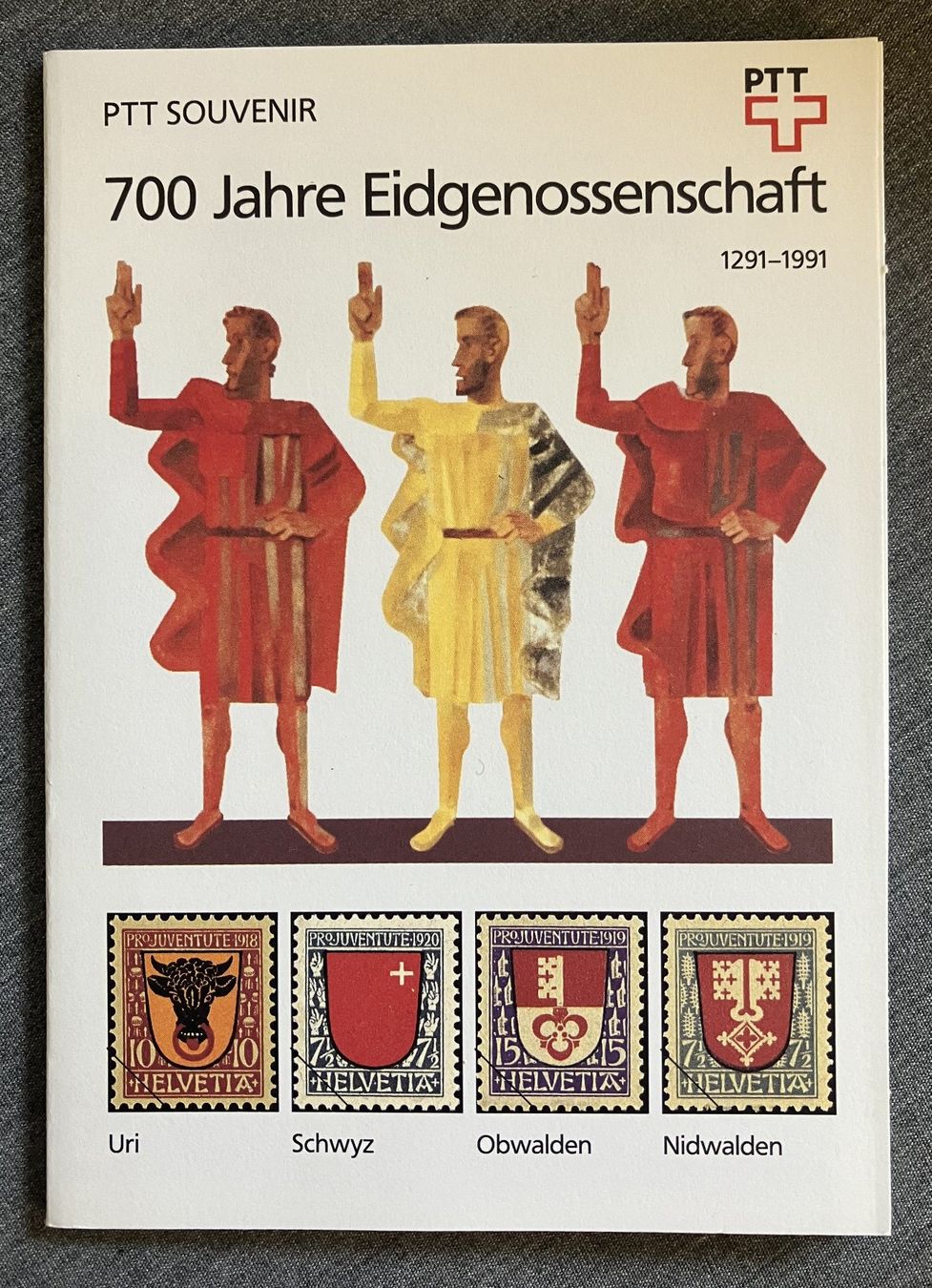 Alle Briefmarken: PTT SOUVENIR 700 JAHRE 1991** – Neu (gemäss Beschreibung) aus Oberwil BL von SALOB