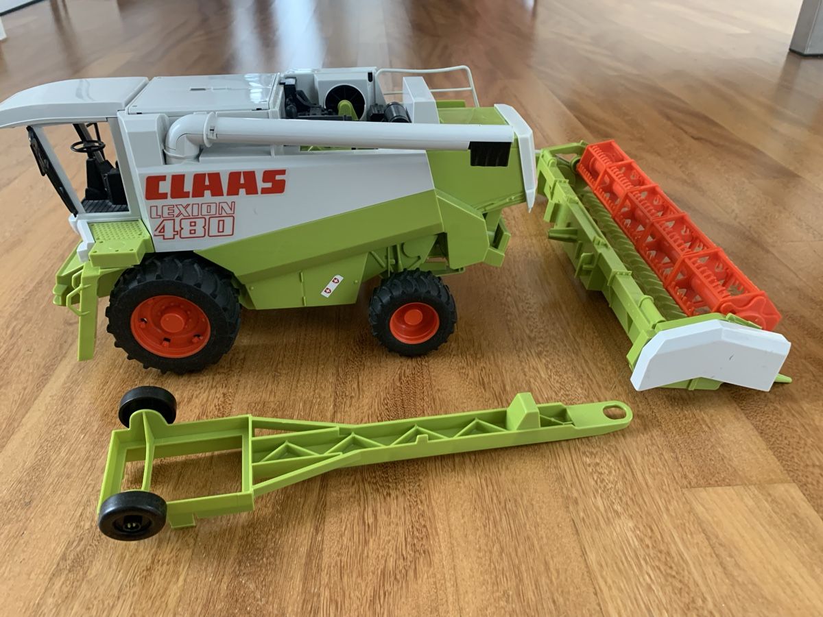 Bruder Giocattoli: Claas Lexikon 480 von Bruder  – Usato da Killwangen venduto da Zermatt5 1