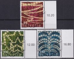 2012, Nr.1445-1447 "Weihnacht" mit ET-Voll-Stempel + ECKTABS